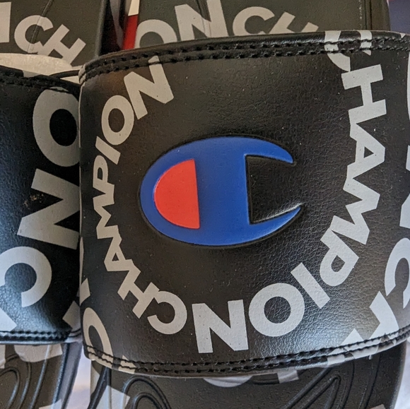 Champion, Slides all over champion swirl, Size 12 - Picture 3 of 7